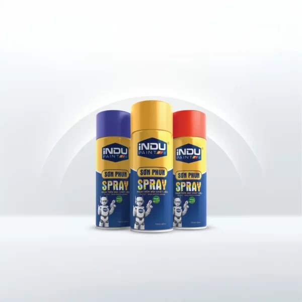 sơn phun indu - phun trên mọi chất liệu 1 Sơn phun indu - phun trên mọi chất liệu